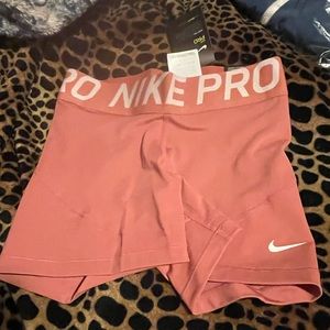 Small Pink ProTight Nike Pros 3”